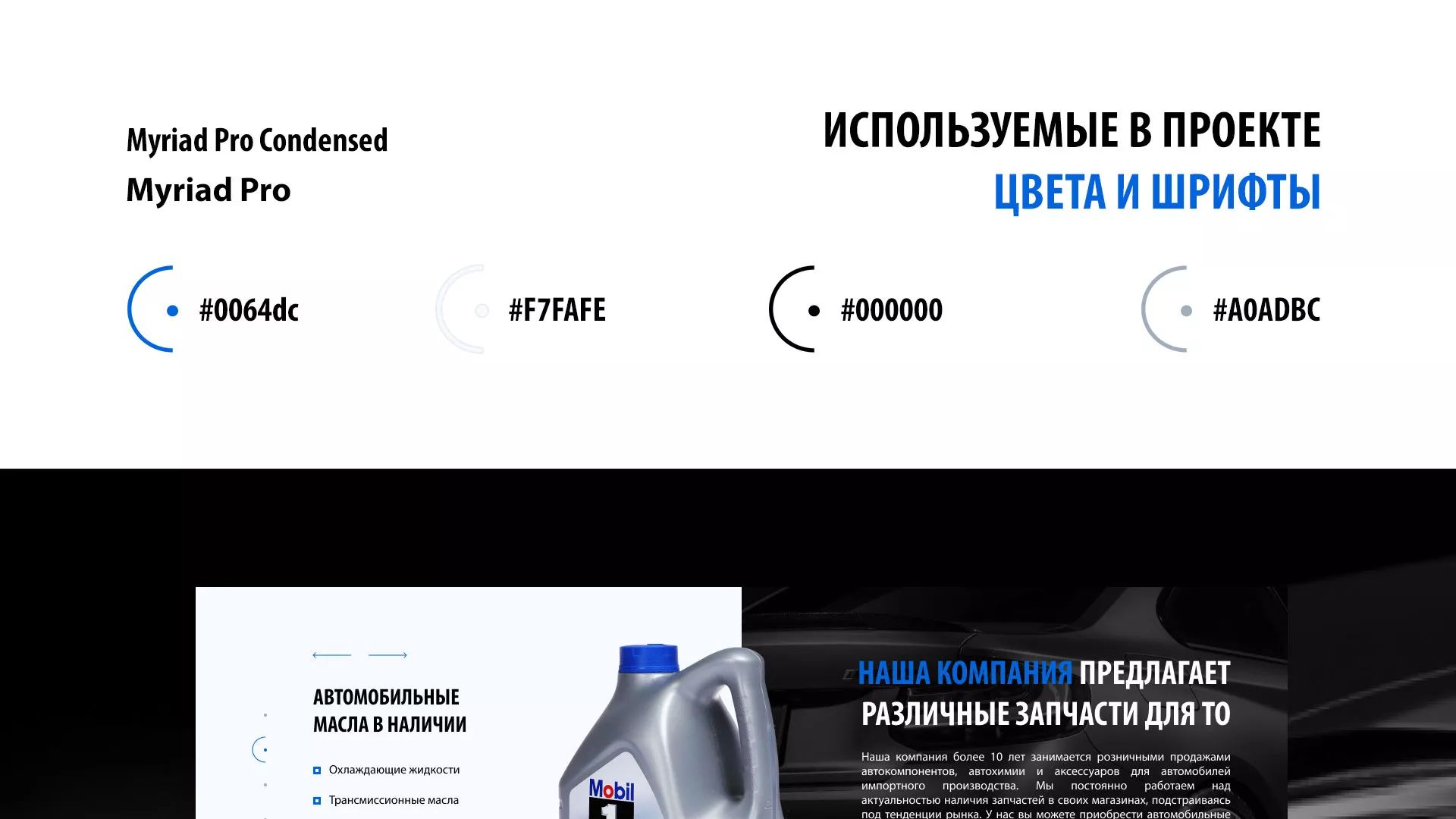 Разработка сайта магазина автозапчастей «М7» в Горбатове